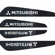 Set protectii usi Carbon 5D - Mitsubishi