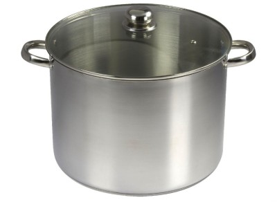 Oala cu capac Baumalu 342684, 19 L, 32 x 32 x 32 cm, Otel inoxidabil - NOU foto
