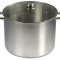 Oala cu capac Baumalu 342684, 19 L, 32 x 32 x 32 cm, Otel inoxidabil - NOU