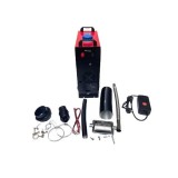 Cumpara ieftin Aeroterma pe motorina 8kW, rezervor 5L, 220V/12V/24V, cu evacuare, telecomanda, afisaj digital, Campion CMP1455