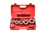 Trusa filiera pentru tevi 6 piese 1/4 &quot;- 1.1/4&quot;, Geko G01002
