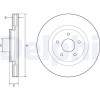 Set discuri frana fata DELPHI, Nissan X-Trail (T32 ), 10.2013-; Renault Koleos II (Hc ), 08.2016-, Fata; puntea fata; Echipament vehicul : vehicul cu