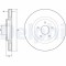 Set discuri frana fata DELPHI, Nissan X-Trail (T32 ), 10.2013-; Renault Koleos II (Hc ), 08.2016-, Fata; puntea fata; Echipament vehicul : vehicul cu