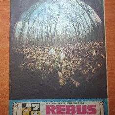 revista rebus 15 februarie 1986