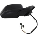 Oglinda usa exterioara Jeep Compass, 06.20, montare dreapta, reglaj electric; carcasa neagra, grunduit; cu incalzire; sticla convexa; sticla crom;