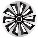 Cumpara ieftin Set 4 capace roti Fox Gri-Negru R17 pentru gama auto Citroen, Autohelix MSA
