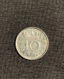Moneda 10 cenți 1973 Olanda, Europa