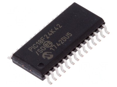 Microcontroler PIC18 16kB 64MHz SMD SO28 foto
