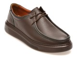 Mocasini OTTER maro, GNY617, din piele naturala