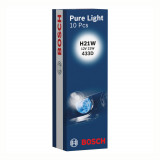 Cumpara ieftin Bec Semnalizator Auto H21W Bosch Pure Light, 12V, 21W