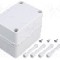 Carcasa policarbonat, 80mmx110mmx85mm, IP66, IP67, FIBOX - PC B 85 G