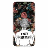 Husa silicon pentru Apple Iphone XR, I Hate Everyone