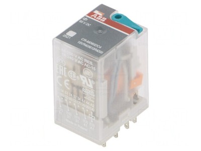 Releu electromagnetic 4PDT 60VDC 6A foto