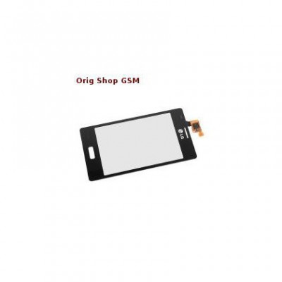 Geam cu touchscreen LG Optimus L5 E610 Negru Orig China foto