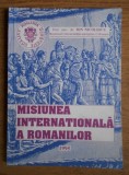 Misiunea internationala a romanilor / Ion Nicolescu