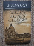 Memorii &ndash; Cellini Alfieri Casanova