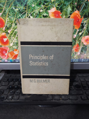 Principles of Statistics, M.G. Bulmer, the M.I.T. Press, Cambridge, 1965, 112 foto