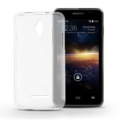 Husa Pentru VODAFONE Smart 4 Turbo - Luxury Slim Case TSS, Transparent foto