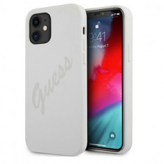 Husa Originala Guess iPhone 12 Mini - GUHCP12SLSVSCR