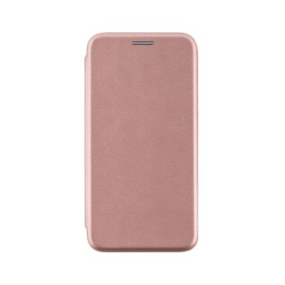 Husa de protectie Flippy compatibila cu Huawei P20 Lite Magnet Book Case Roz-Auriu foto