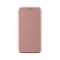 Husa de protectie Flippy compatibila cu Apple iPhone 12 Pro Max Magnet Book Case Roz-Auriu
