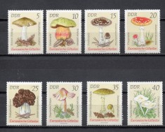 C5428 - Germania DDR 1974 - Ciuperci 8v.neuzat,perfecta stare,MNH