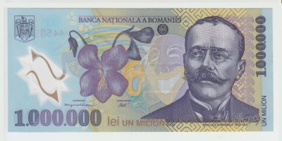 ROMANIA - 1000000 LEI 2003 (2004) UNC , B1.189 foto