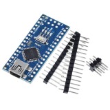 Cumpara ieftin Placă dezvoltare Arduino Nano cu MEGA168PA și CH340G