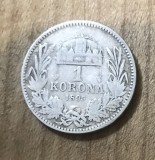 MNDSTR - AUT AustroUngaria argint Ungaria 1 korona 1895