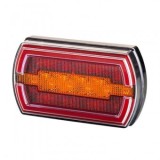 Lampa LED Multifunctionala Auto CLEO LZD2790, 3 Functii: Pozitie, Frana, Semnalizare, 12/24V, Universala, 32 LED-uri, Protectie IP68