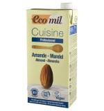 Crema Vegetala din Migdale Bio Pentru Gatit 1000ml Ecomil