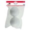 Bile polistiren 2buc/set, 10cm - Accesorii craft Daco