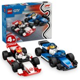 LEGO&reg; City - Masini de curse F1&reg; Williams Racing si Haas F1&reg; 60464, 92 piese
