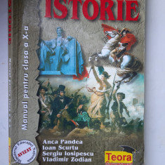 ISTORIE MANUAL CLASA A X-A - Pandea, Scurtu ,IOSIPESCU .ZODIAN