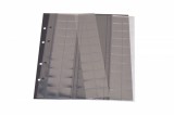 Cumpara ieftin Set 2 folii pentru monede, Premium, cu 120 buzunare pentru monede de pana la 20 mm si foi de carton negru