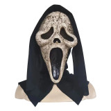 Masca adulti pentru Halloween, personaj Scream 6 Ghost Face Killer, plastic tare, Elmhurst