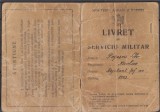 Ministerul Aerului si Marinei - Livret Serviciu Militar - Adjutant sef aviator - ani &#039;20