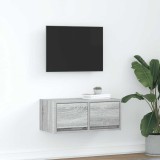 VidaXL Dulap TV Gri Sonoma 60x31x25,5 cm lemn prelucrat