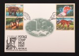 O.N.U. New York 1997 - Plic Prima Zi (FDC) "Specii Periclitate / CITES / Elefant African, Cacatua, Horcat &amp; Puma" - Cod: -A992