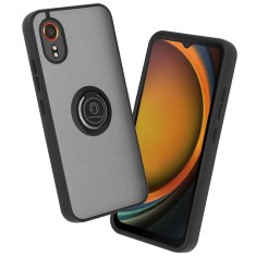 Husa Samsung Galaxy Xcover7 Techsuit Glinth cu inel suport stand magnetic, negru foto