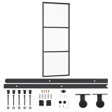 Cumpara ieftin Usa glisanta cu set feronerie, 76x205 cm, sticla ESG/aluminiu