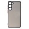 Husa Samsung S23 5G s911 Silicon+Plastic Colored Buttons Negru