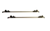 Bare Transversale Portbagaj Aluminiu Skoda Octavia 2 Break (2004-2013) ALM, Gri, 121cm, Canal T, Set 2 Buc