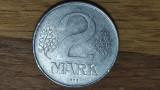 RDG DDR Germania republica democrata - moneda de colectie - 2 mark 1975 -superba, Europa