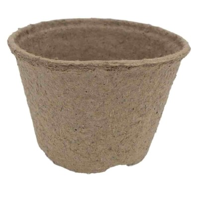 Ghiveci compostabil, Ghiveci Bio 14x10 cm, Ghiveci răsaduri foto