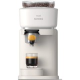 Espressor manual Philips Baristina BAR300/03, 16 bar, 1.2 l, 1500 W, Control mecanic, Alb
