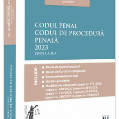 Codul Penal. Codul de Procedură Penală - Paperback brosat - Universul Juridic