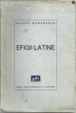 C9100N Efigii latine de Marcel Romanescu, 1941, București