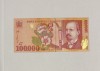 Bancnota Romania 100000 lei 1998 XF