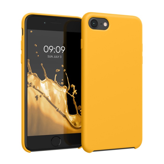 Husa pentru Apple iPhone 8 / iPhone 7 / iPhone SE 2, Silicon, Portocaliu, 40225.180